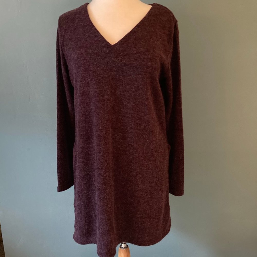 Kathmandu Import long purple sweater size medium/large